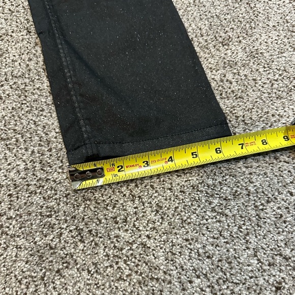 H & M Divided Size 12 32 Black Sparkly Jeans Straight Leg R $65 - Picture 14 of 15